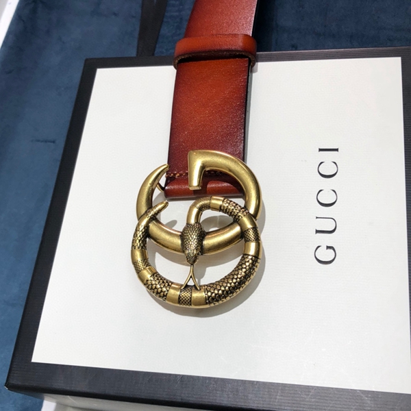 スーパーコピーグッチベルト角部分ディテール